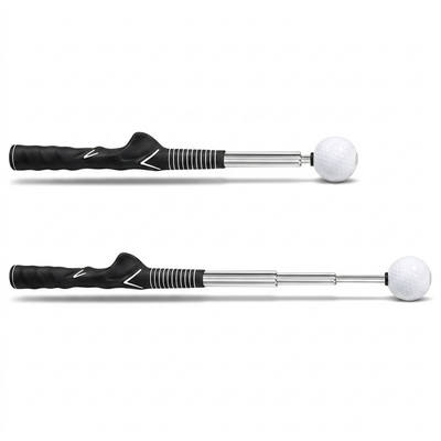 TourGrip Swing Trainer shown collapsed and extended